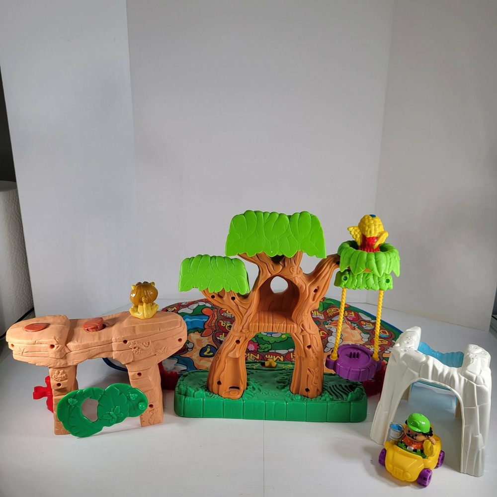 Fisher Price Little People A to Z Learning Zoo ABC Mat Tree Lion Zookeeper - Picture 10 of 10